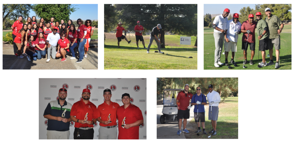 Collage of Back to BC Golf Tournament