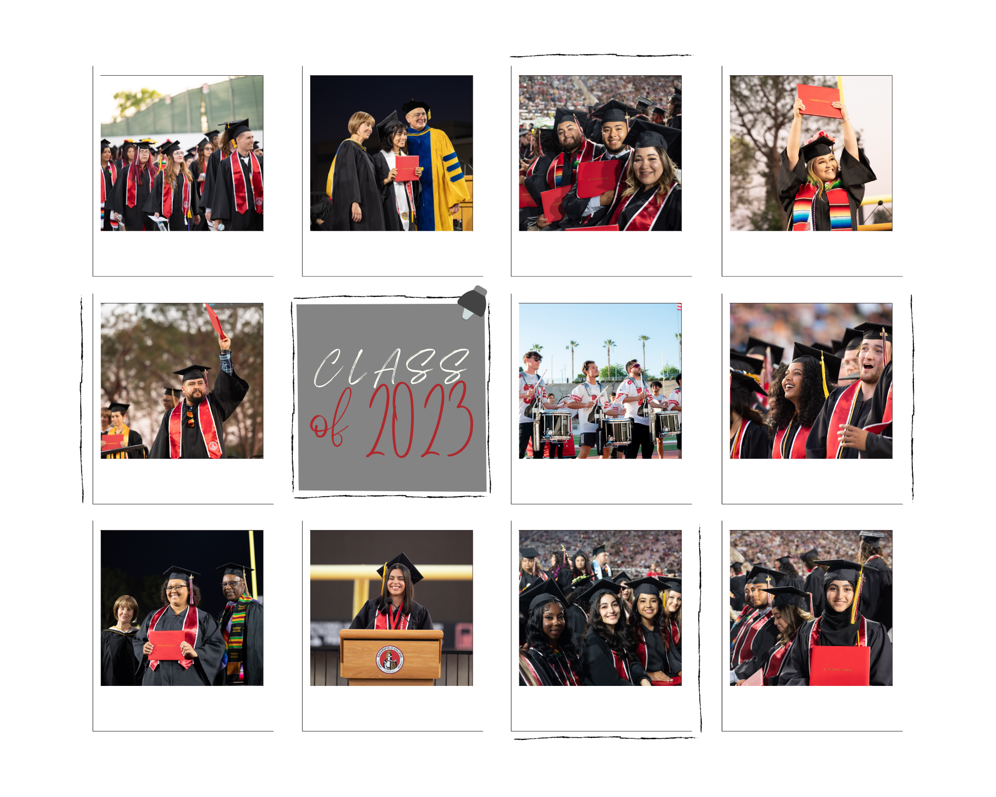 Collage of 2023 BC Graduates