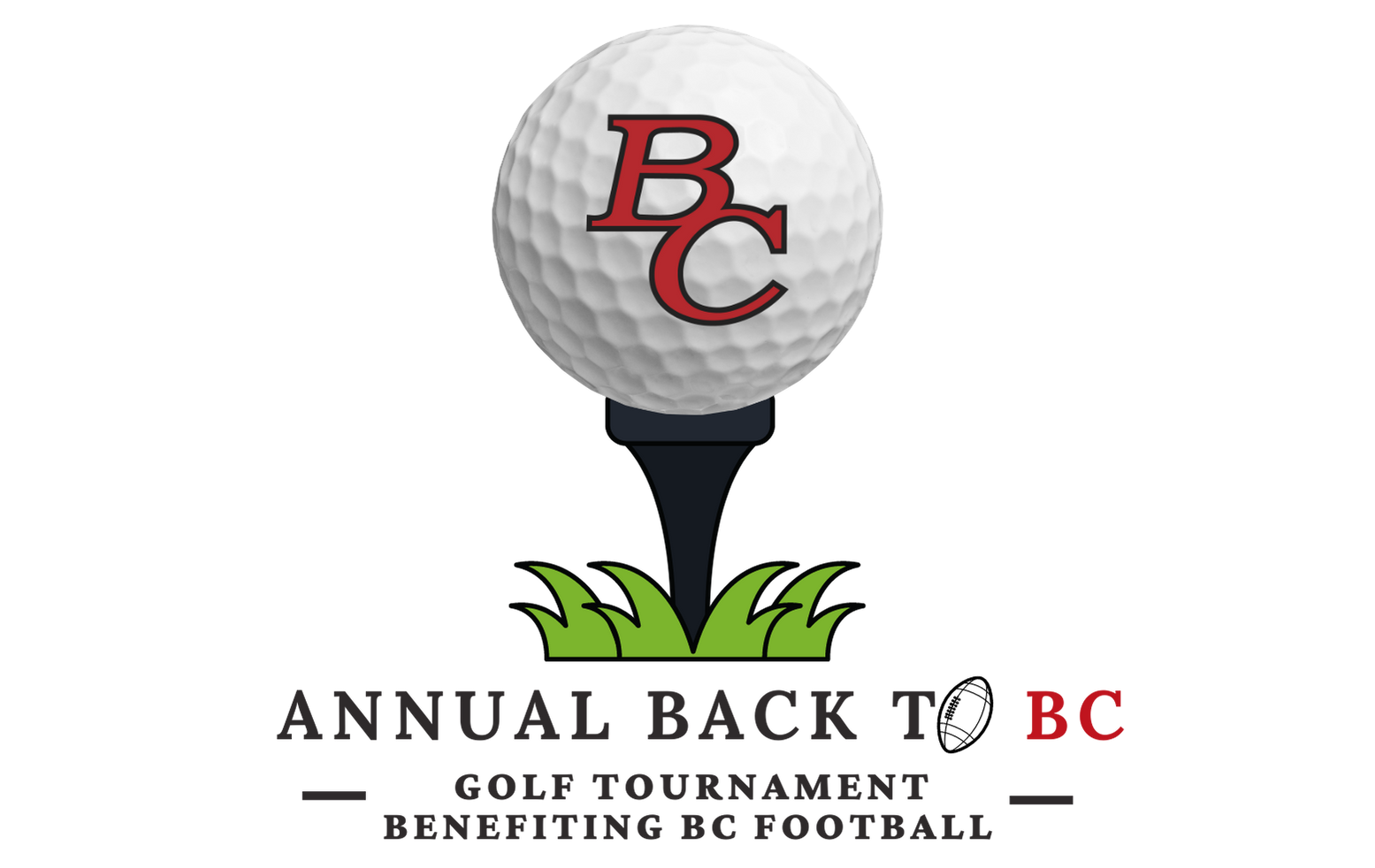 Annual Back to BC Golf Tournament benefiting BC Football logo