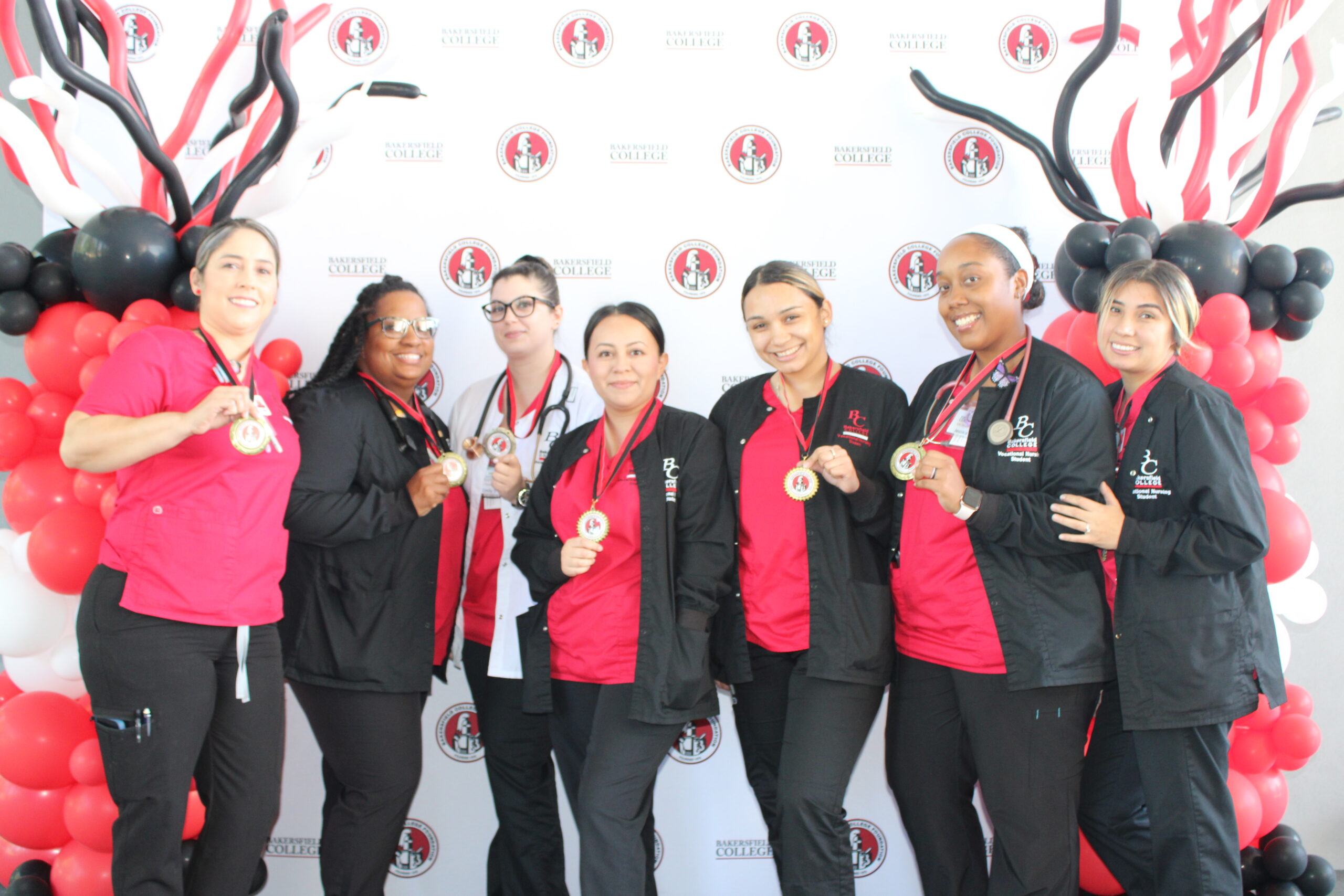 A group of nursing scholarship recipients